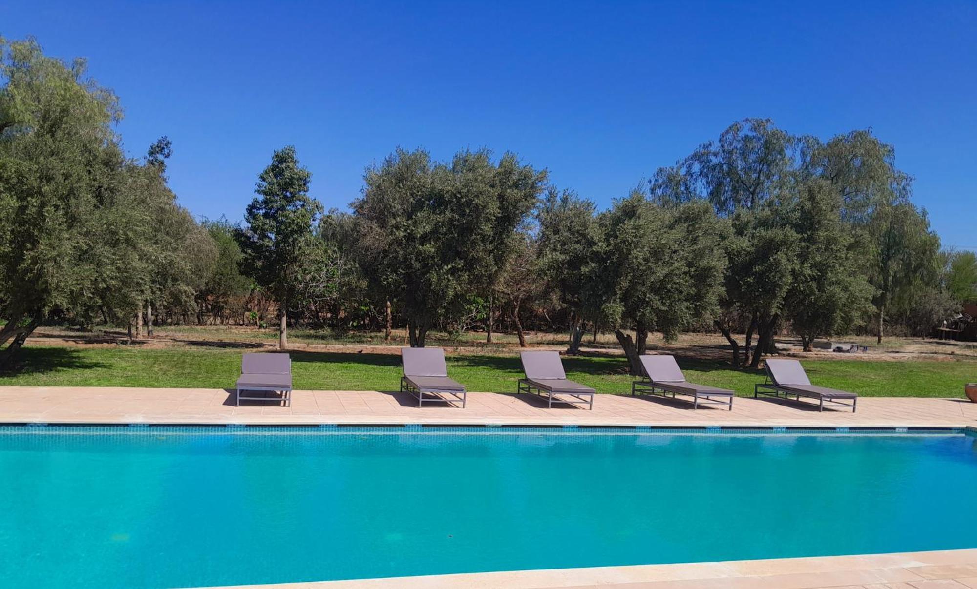 Villa Agora, Villa A La Campagne Proche Marrakech Sidi Abdallah Ghiat 외부 사진